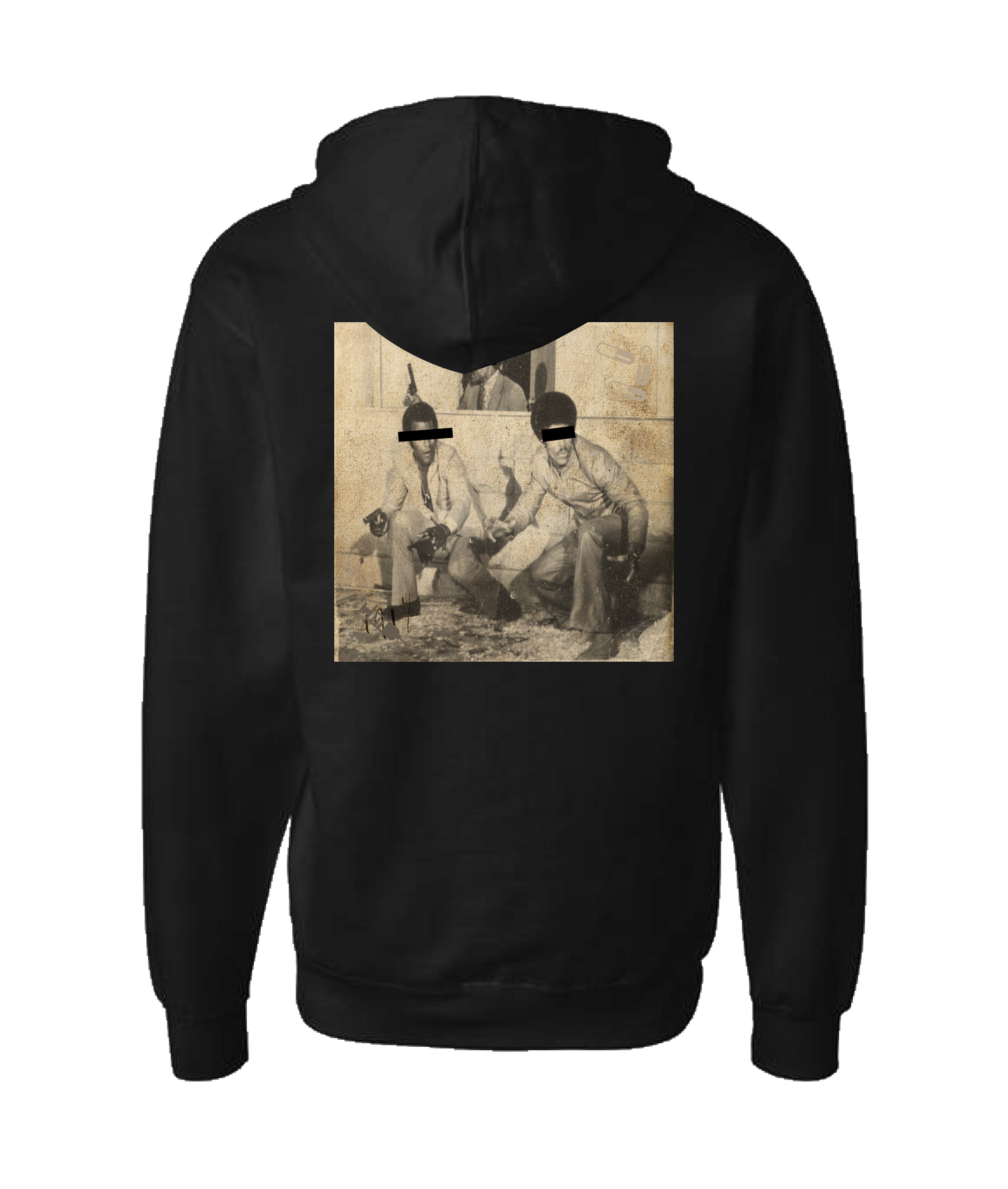 Sin Crawford - 1 - Black Zip Up Hoodie