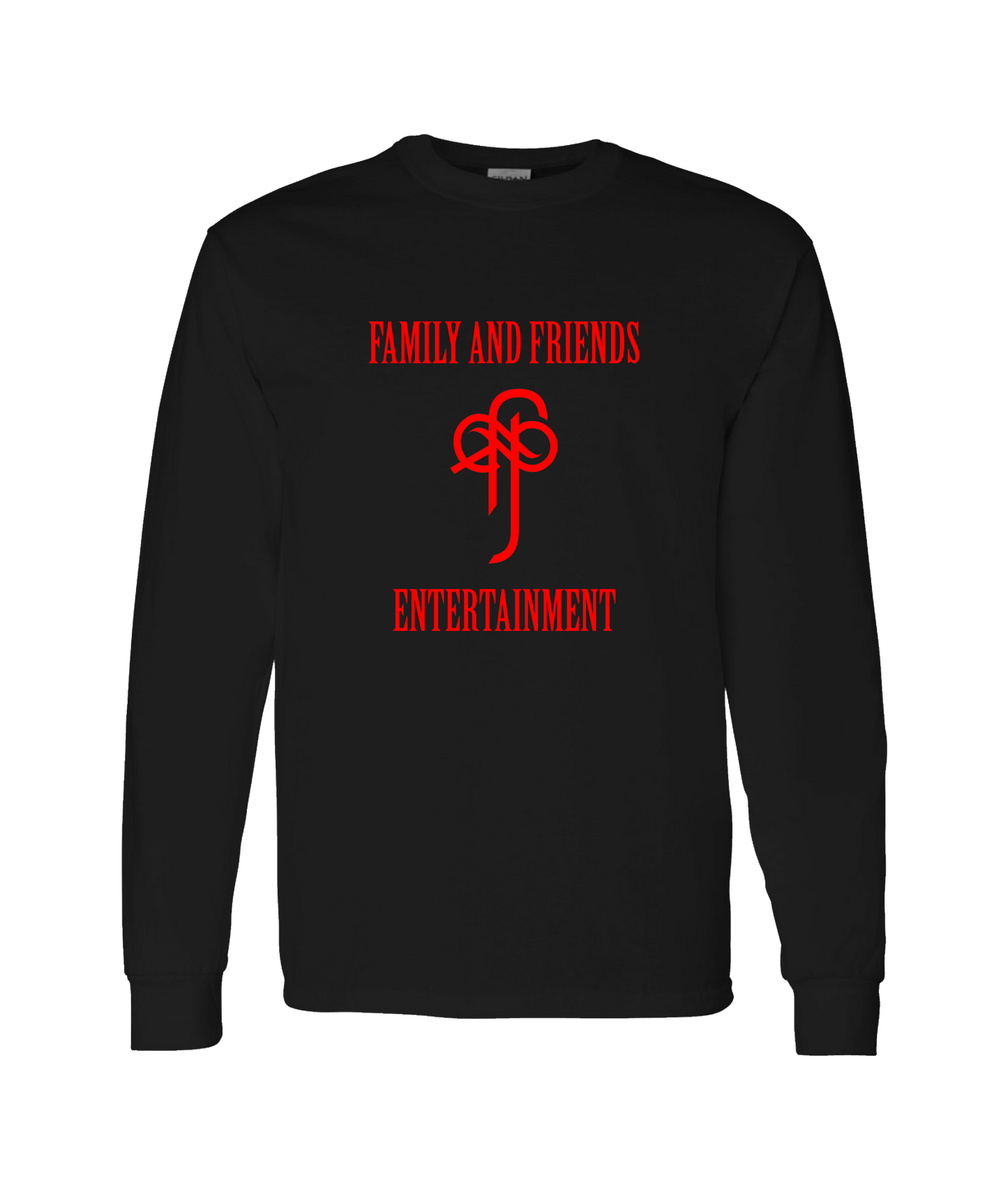 Sin Crawford - Family and Friends Ent. - Black Long Sleeve T