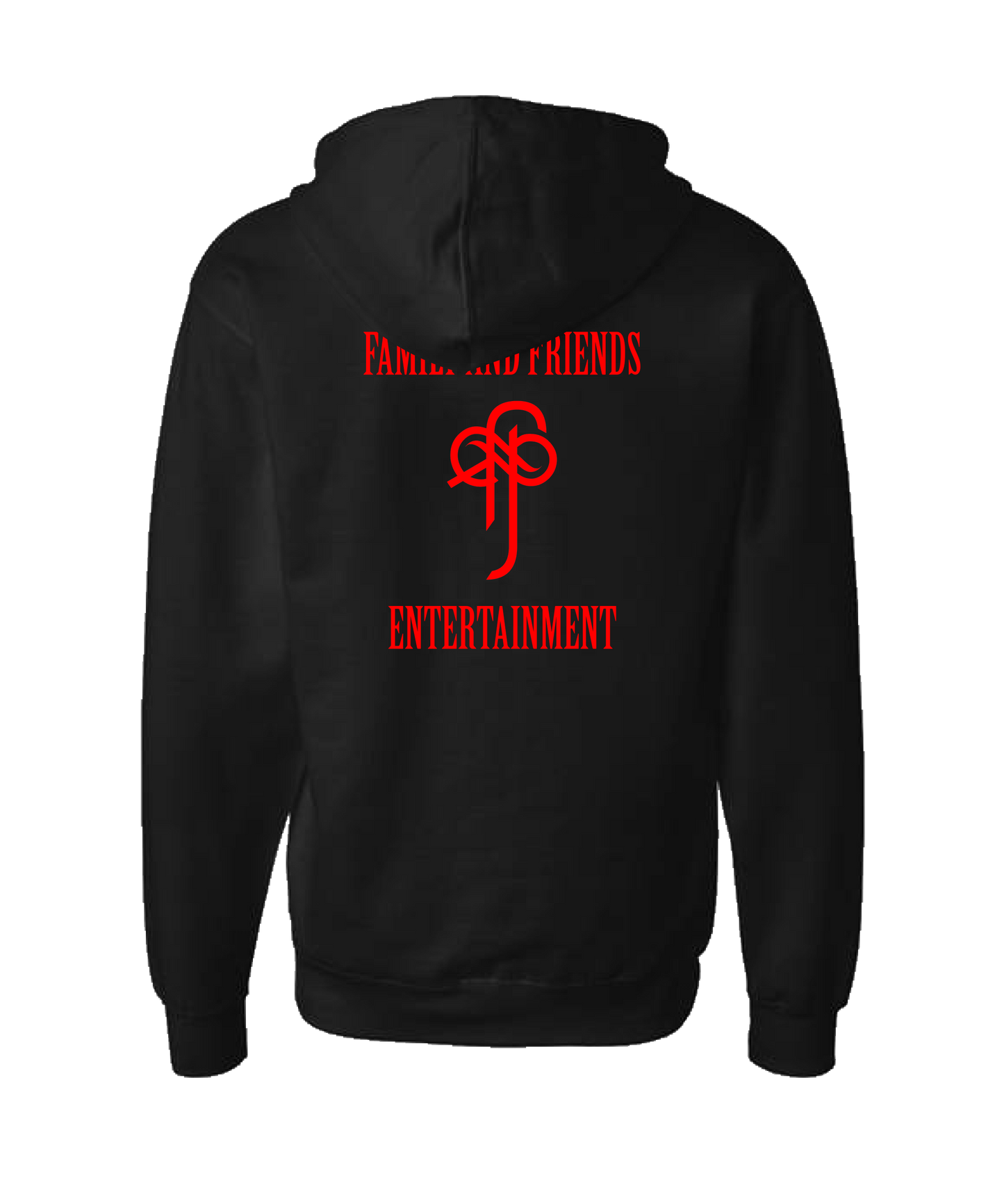Sin Crawford - Family and Friends Ent. - Black Zip Up Hoodie