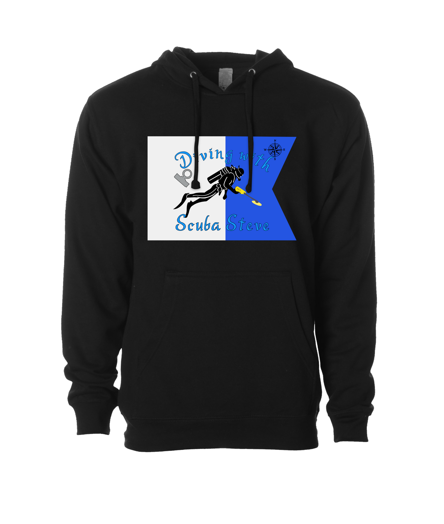 Scuba Steve - Diving with Scuba Steve - Black Hoodie