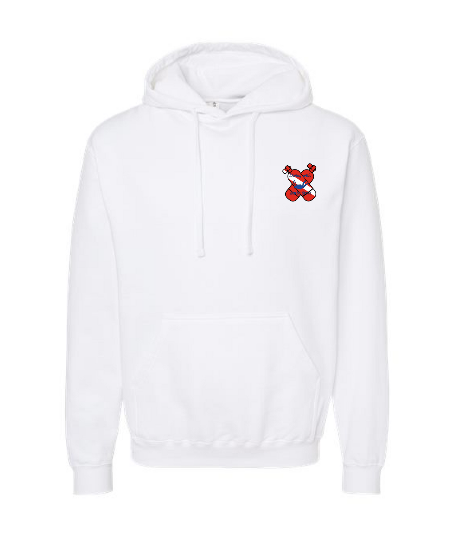 Scuba Steve - OXYGEN TANK - White Hoodie