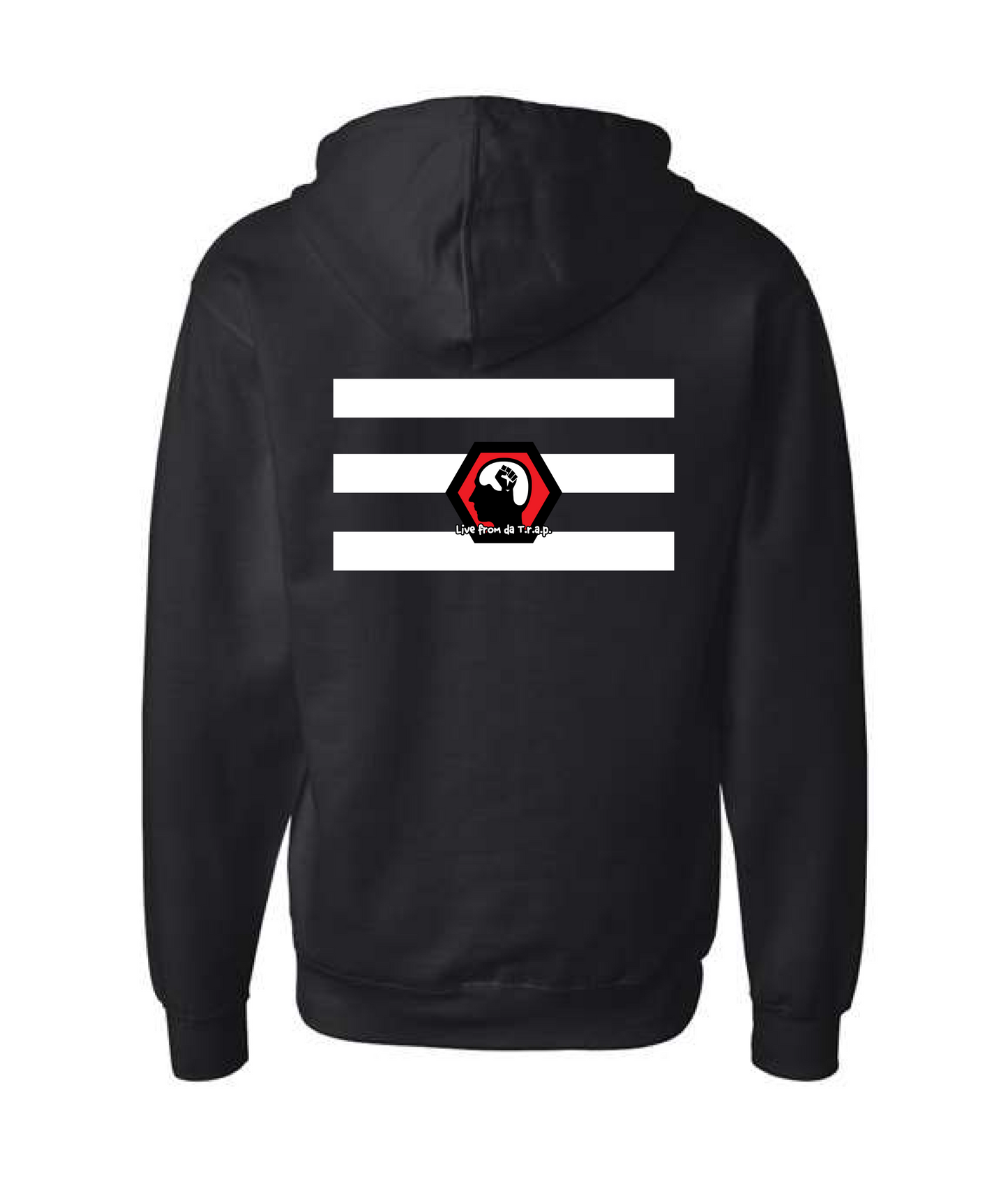Skank Dollar - Heterosexual Pride LC - Black Zip Up Hoodie
