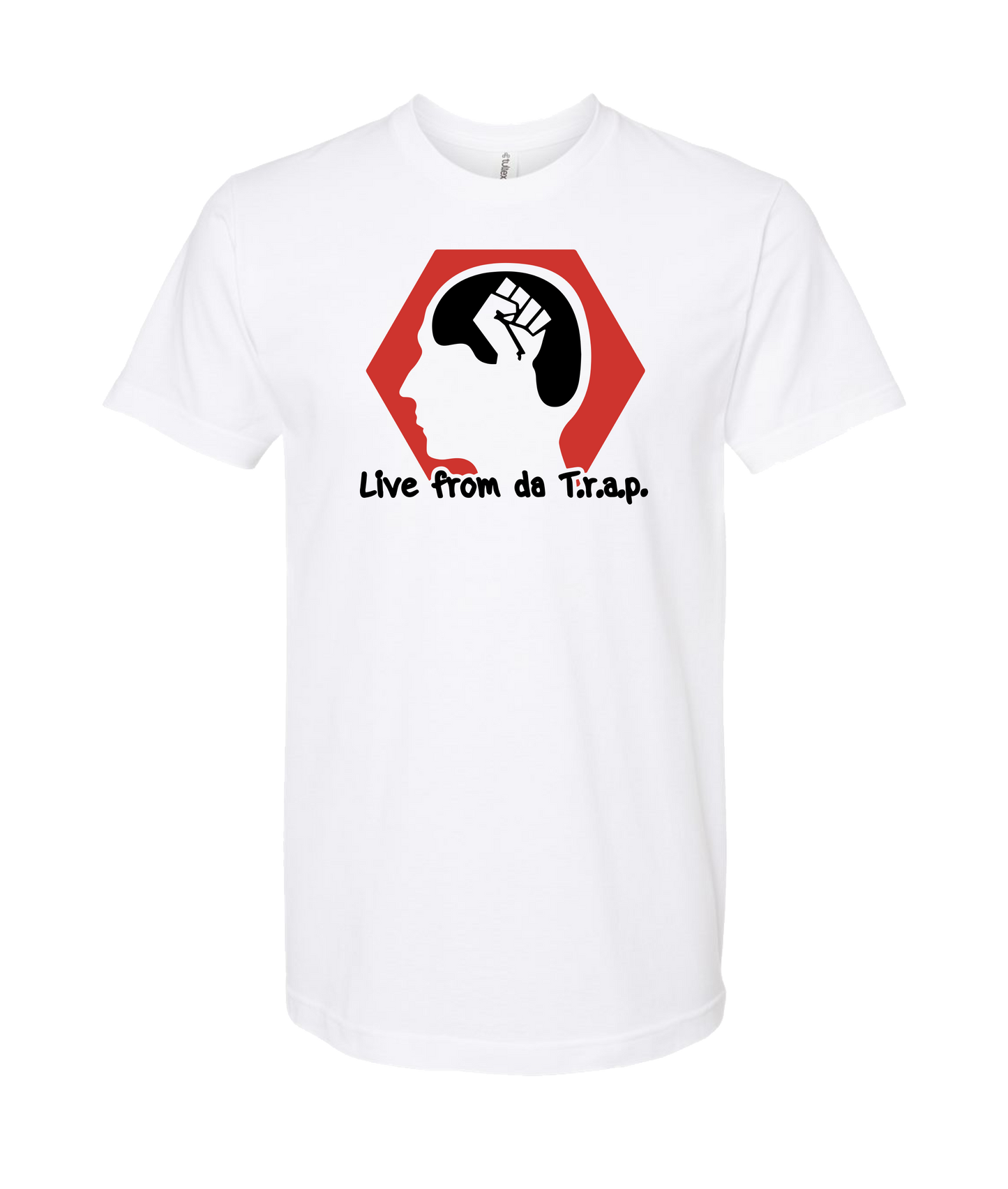 Skank Dollar - Live from da T.r.a.p.Com - White T-Shirt
