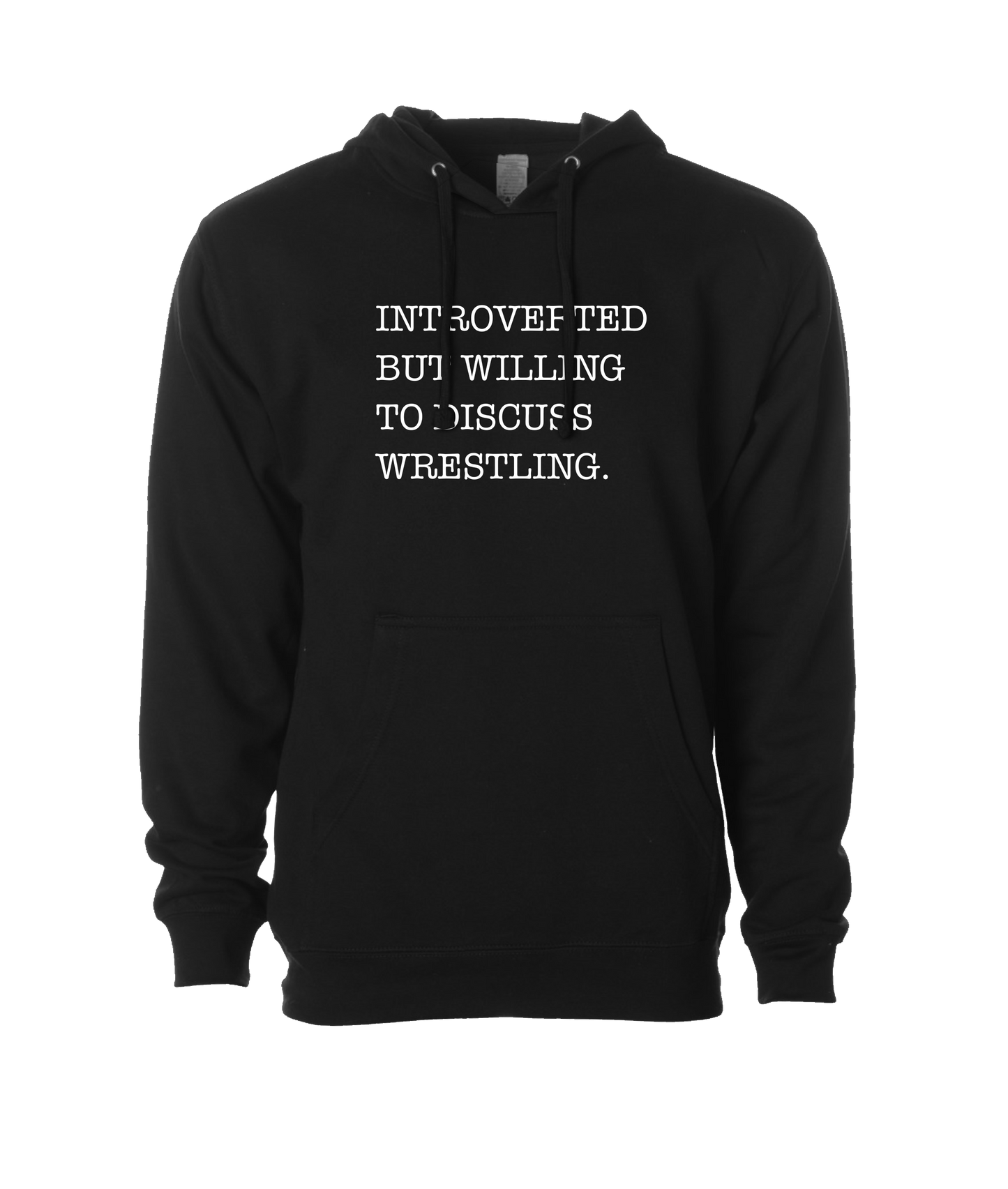 Skank Dollar - Introverted but... Wrestling - Black Hoodie