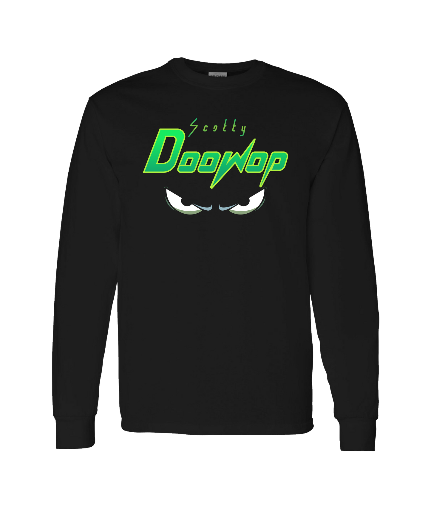 Scotty Doowop - Logo - Black Long Sleeve T