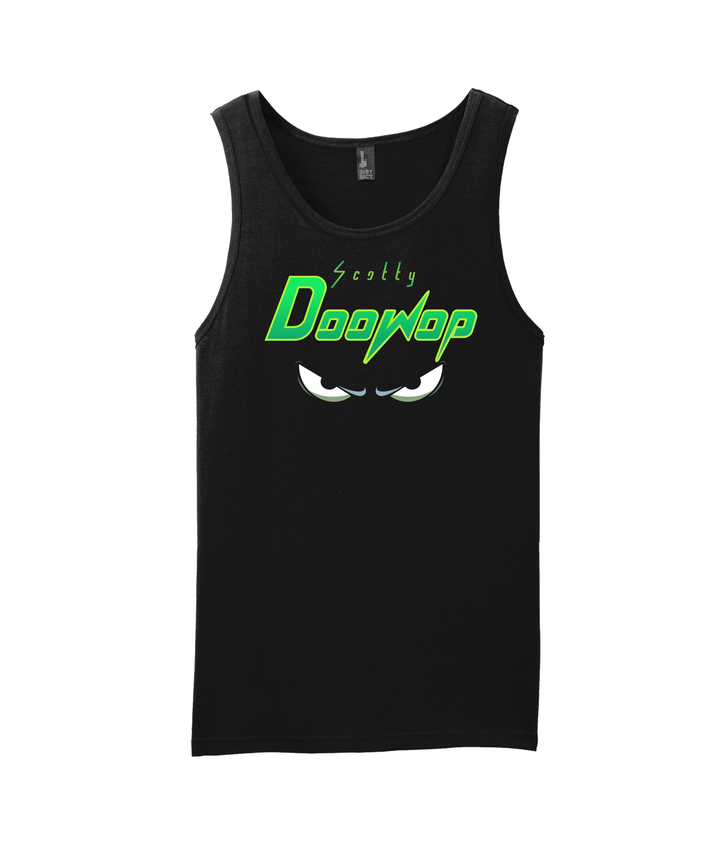 Scotty Doowop - Logo - Black Tank Top