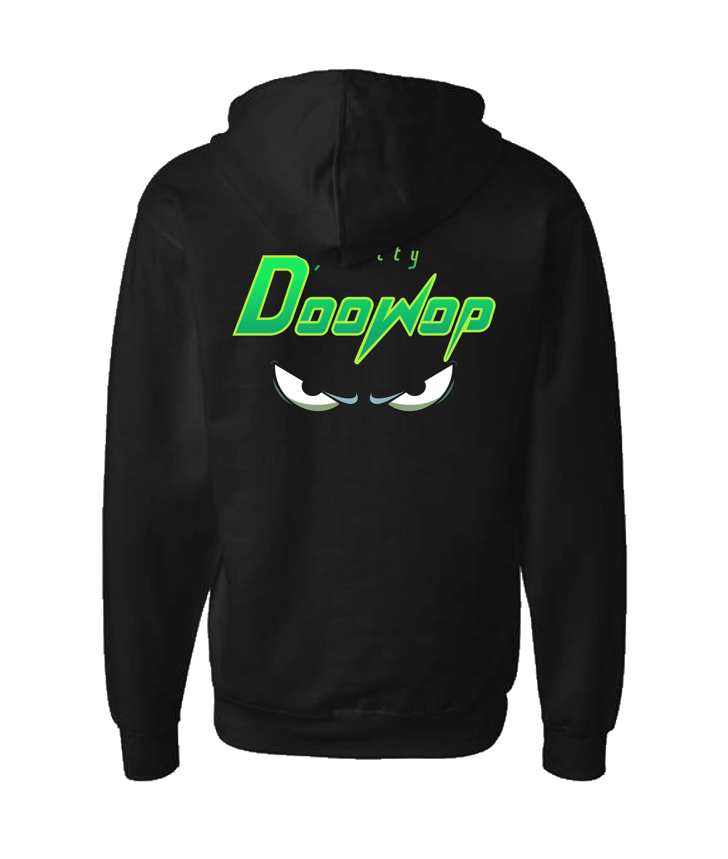 Scotty Doowop - Logo - Black Zip Up Hoodie