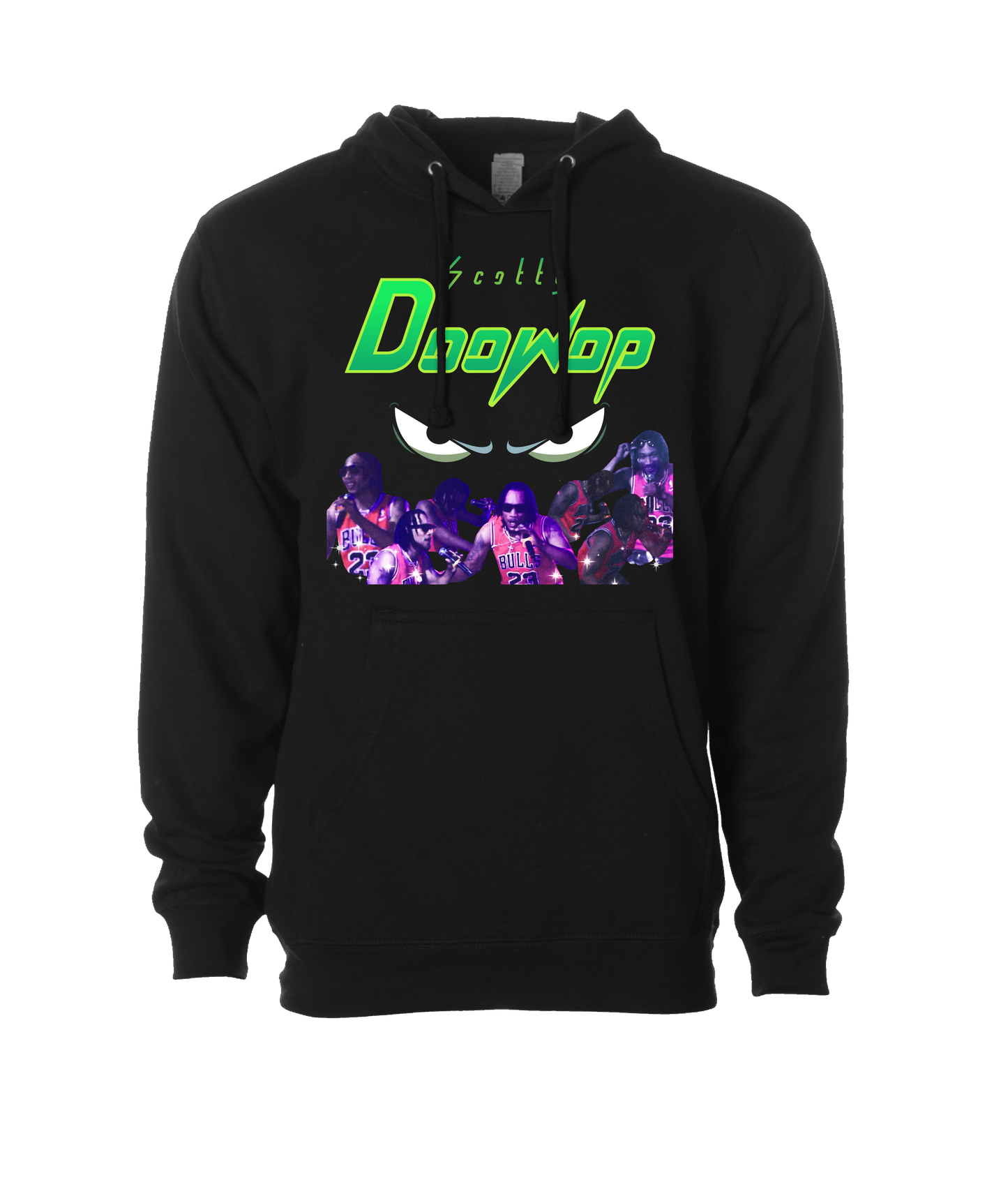 Scotty Doowop - Logo w/Scotty - Black Hoodie