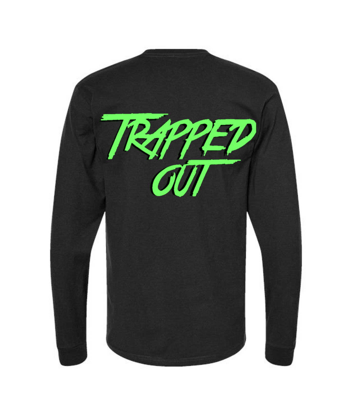 V-SECTTOP - Secluded Trap - Black Long Sleeve T