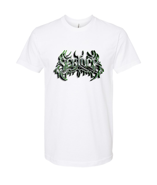 Seglock - Chrome Green - White T-Shirt