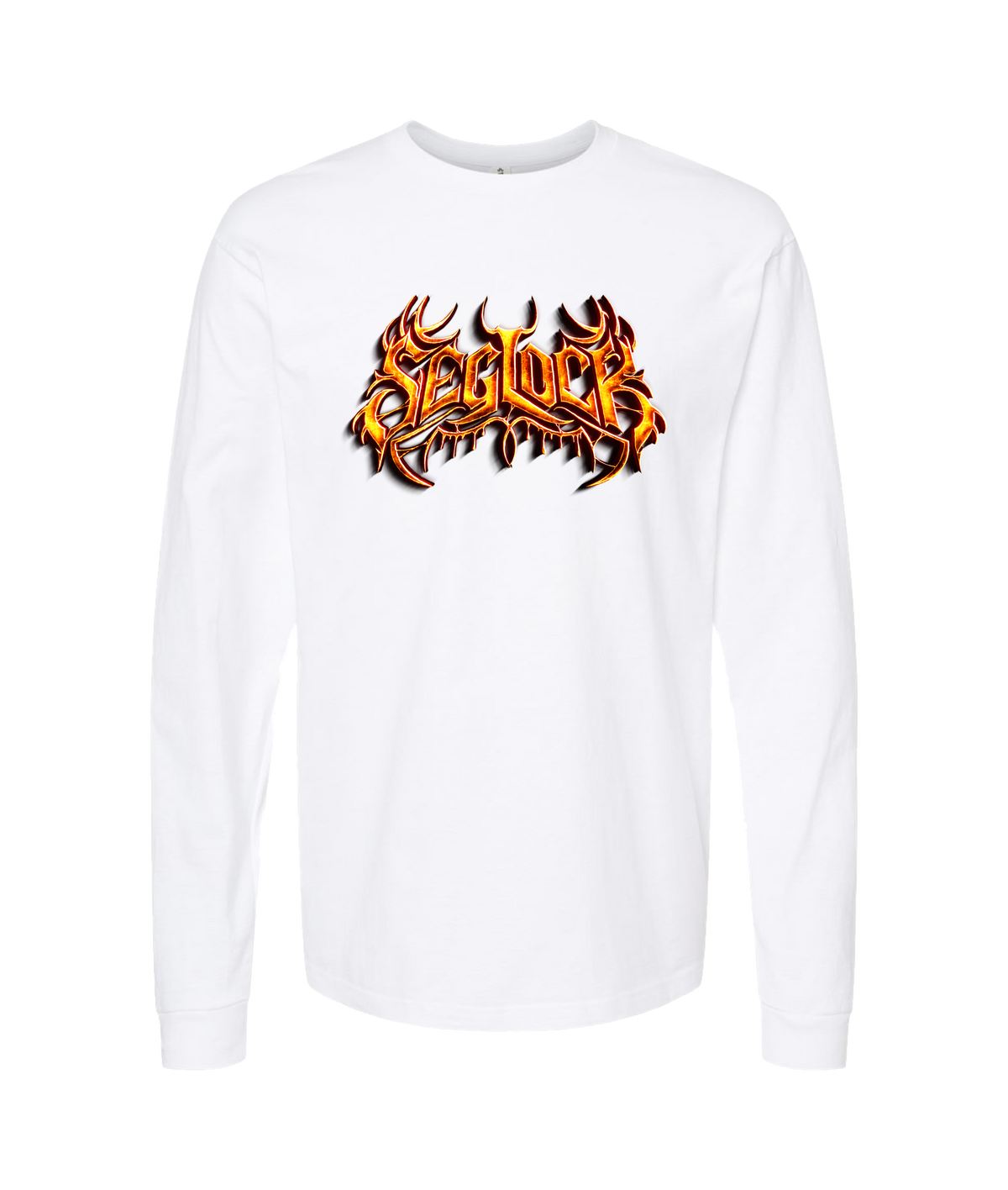Seglock - Seg Glow - White Long Sleeve T