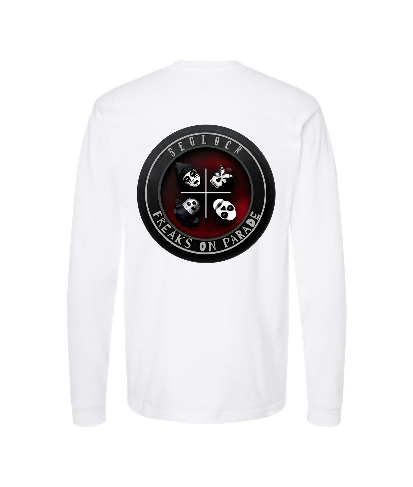 V-SEGTOP - QUAD - White Long Sleeve T