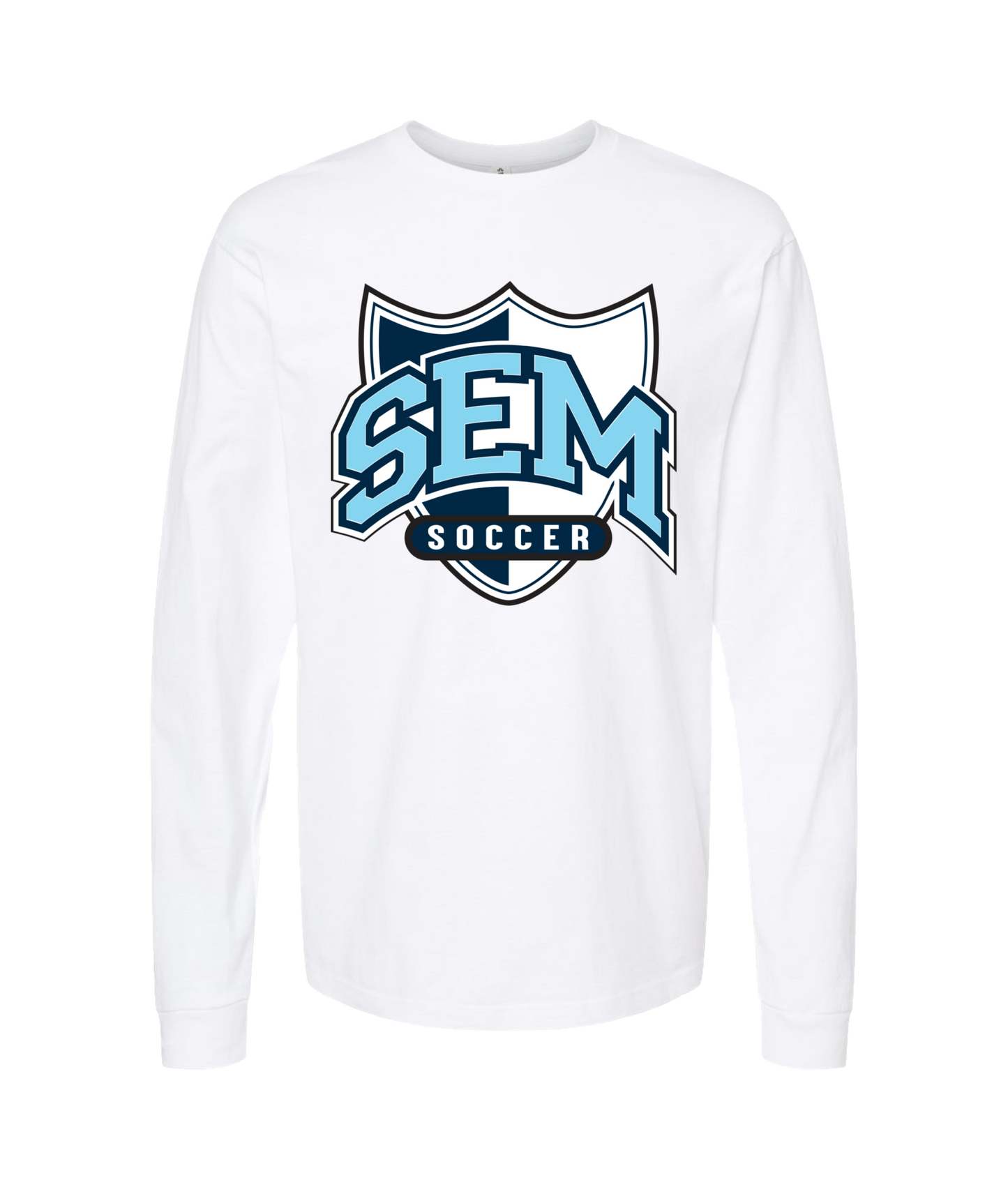 Sem Soccer - SEM SOCCER - White Long Sleeve T