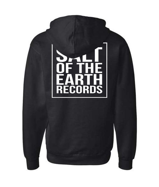Salt Of The Earth Records - Logo - Black Zip Hoodie