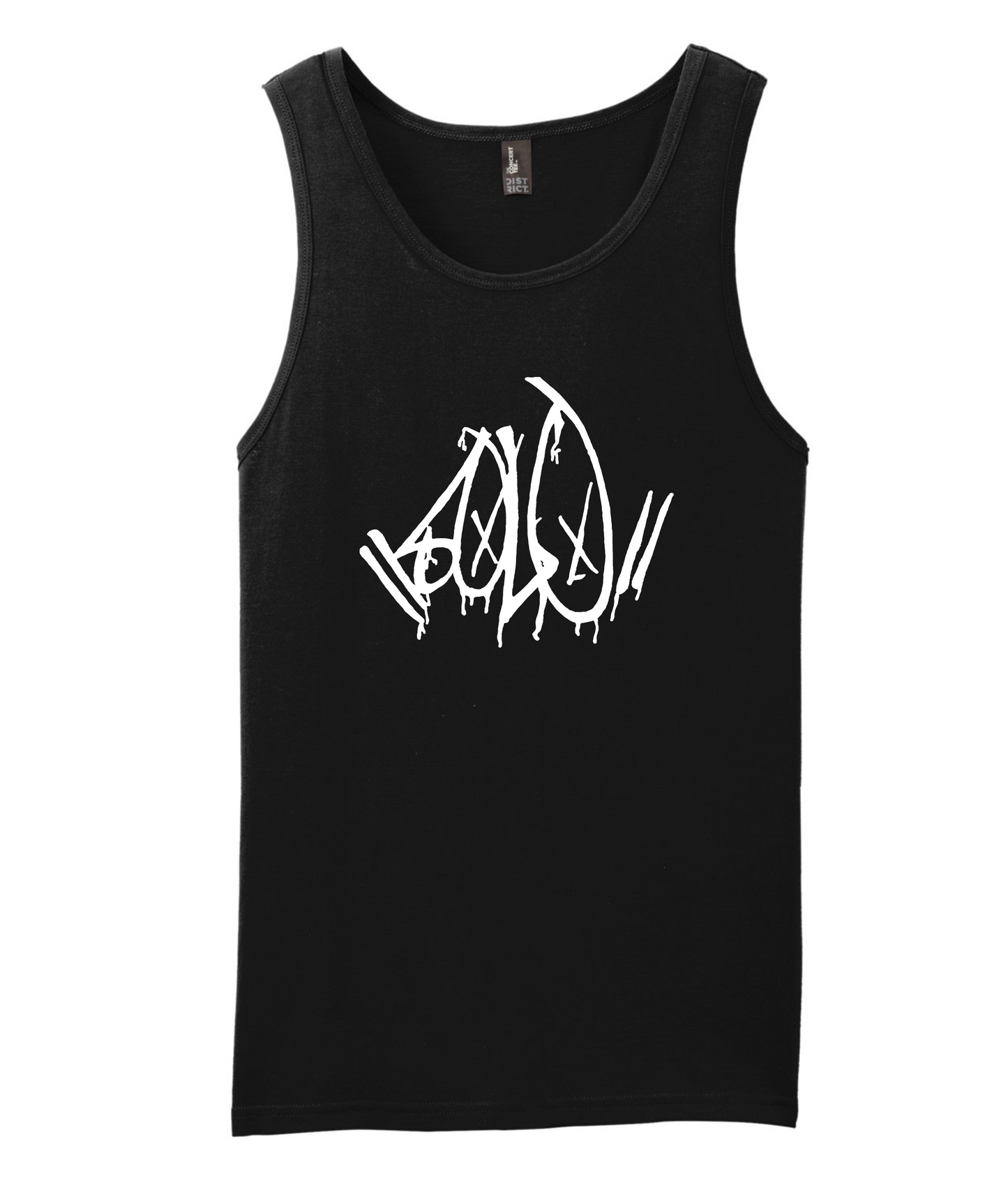 V-SFDTOP - Solo Tag - Black Tank Top