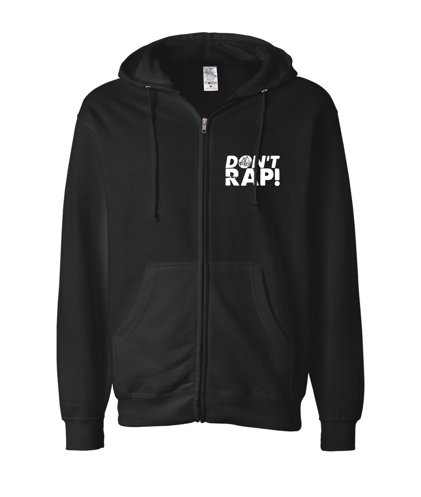 Don't Rap Zip Up Hoodie