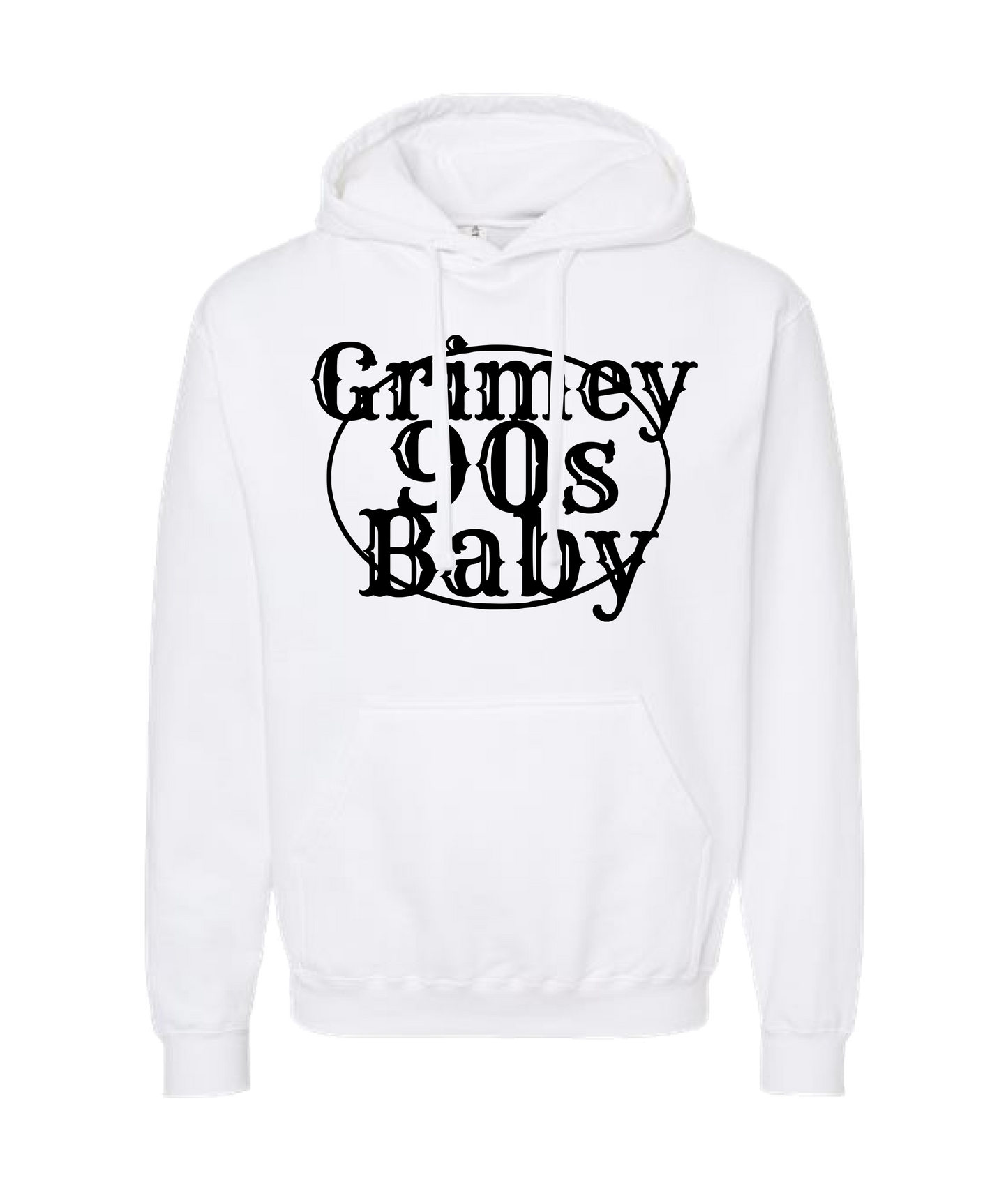 GRIMEY 90s BABY - GRIMEY - White Hoodie