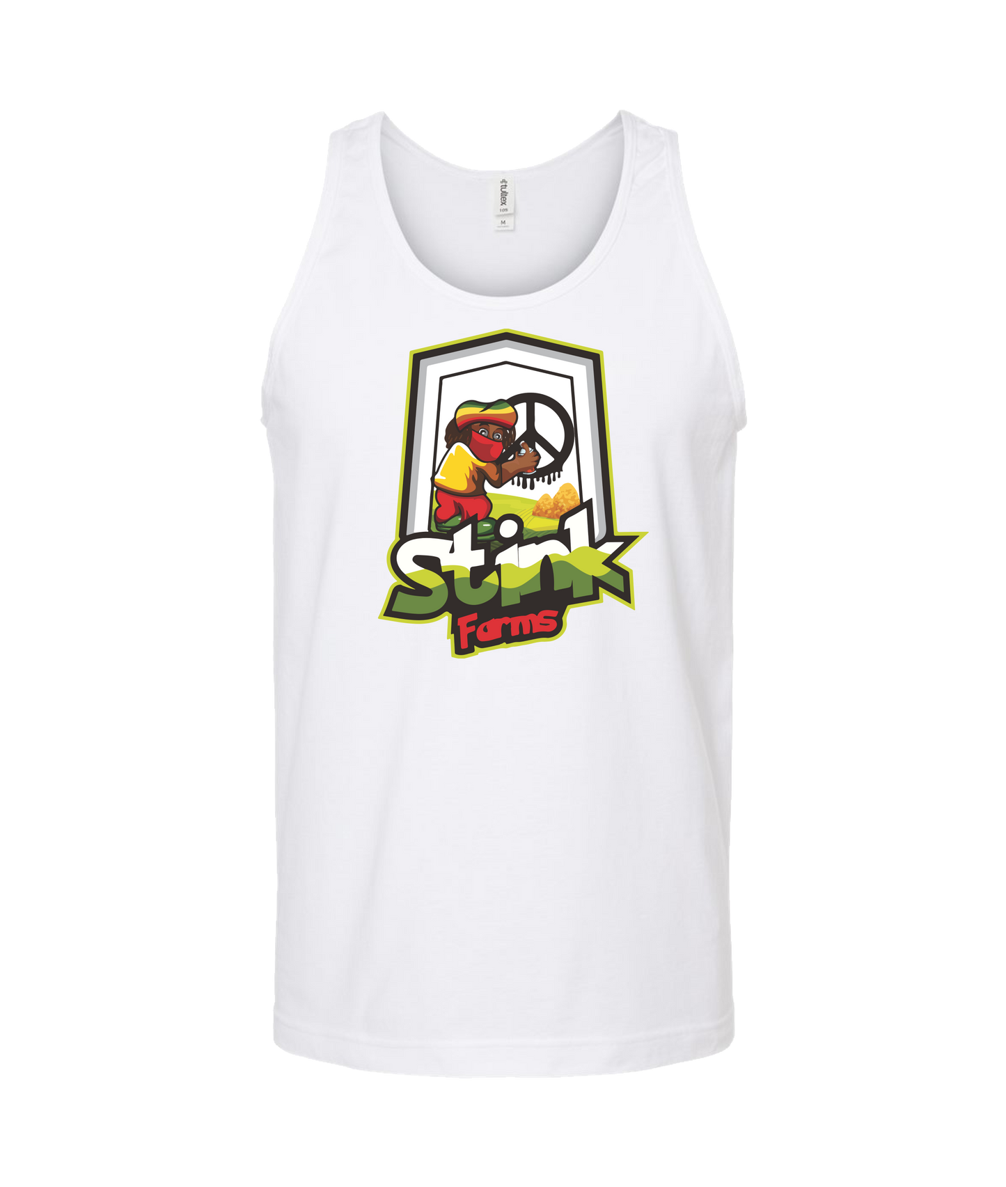 StinkGawd - Stink - White Tank Top