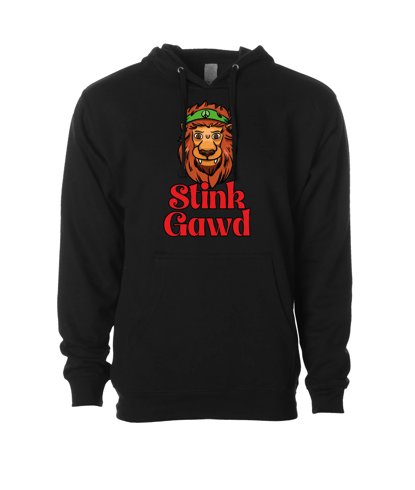 StinkGawd - Lion - Black Hoodie