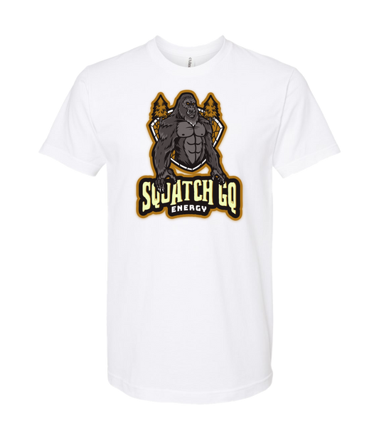 Squatch GQ Energy - Squatch Energy - White T-Shirt