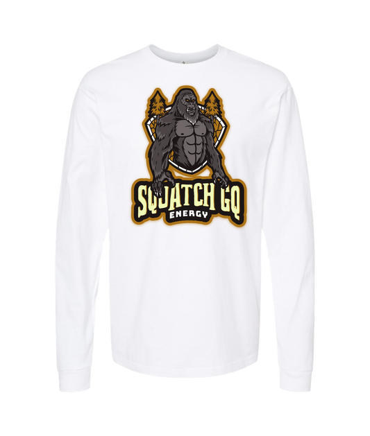 Squatch GQ Energy - Squatch Energy - White Long Sleeve T