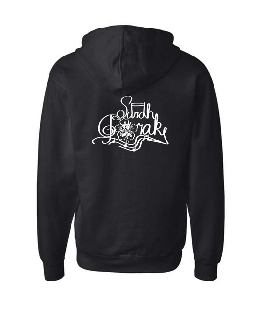 Sarah Gorak - Black Zip Up Hoodie