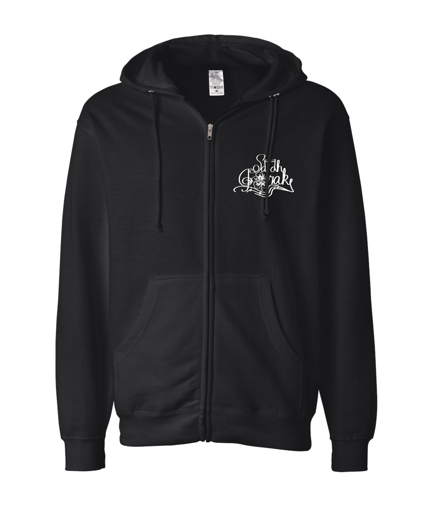 Sarah Gorak - Black Zip Up Hoodie