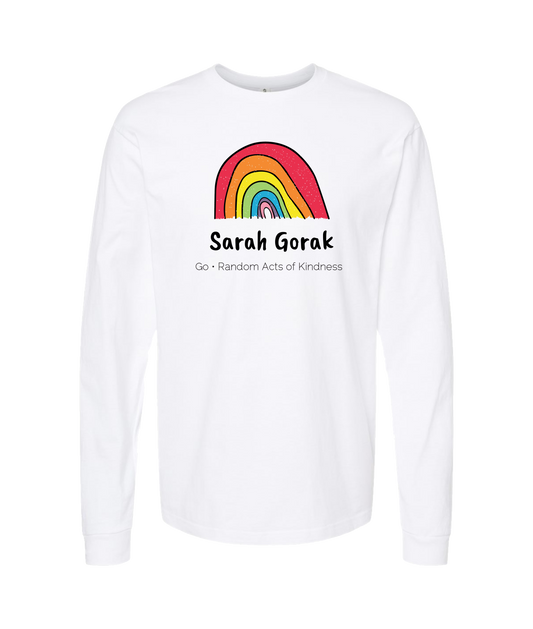Sarah Gorak - Random Acts of Kindness - White Long Sleeve T