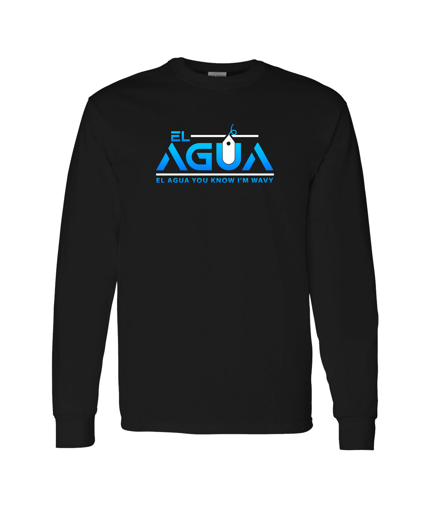 Shock - El AGUA - Black Long Sleeve T