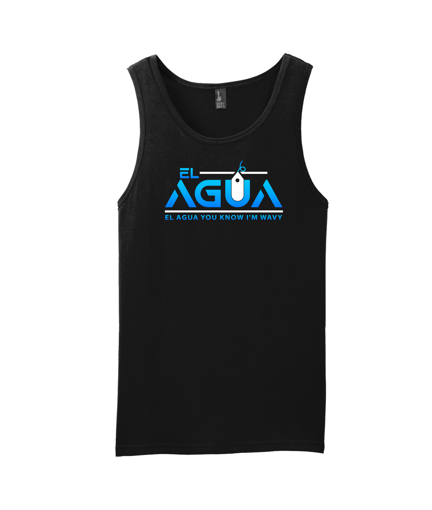 Shock - El AGUA - Black Tank Top
