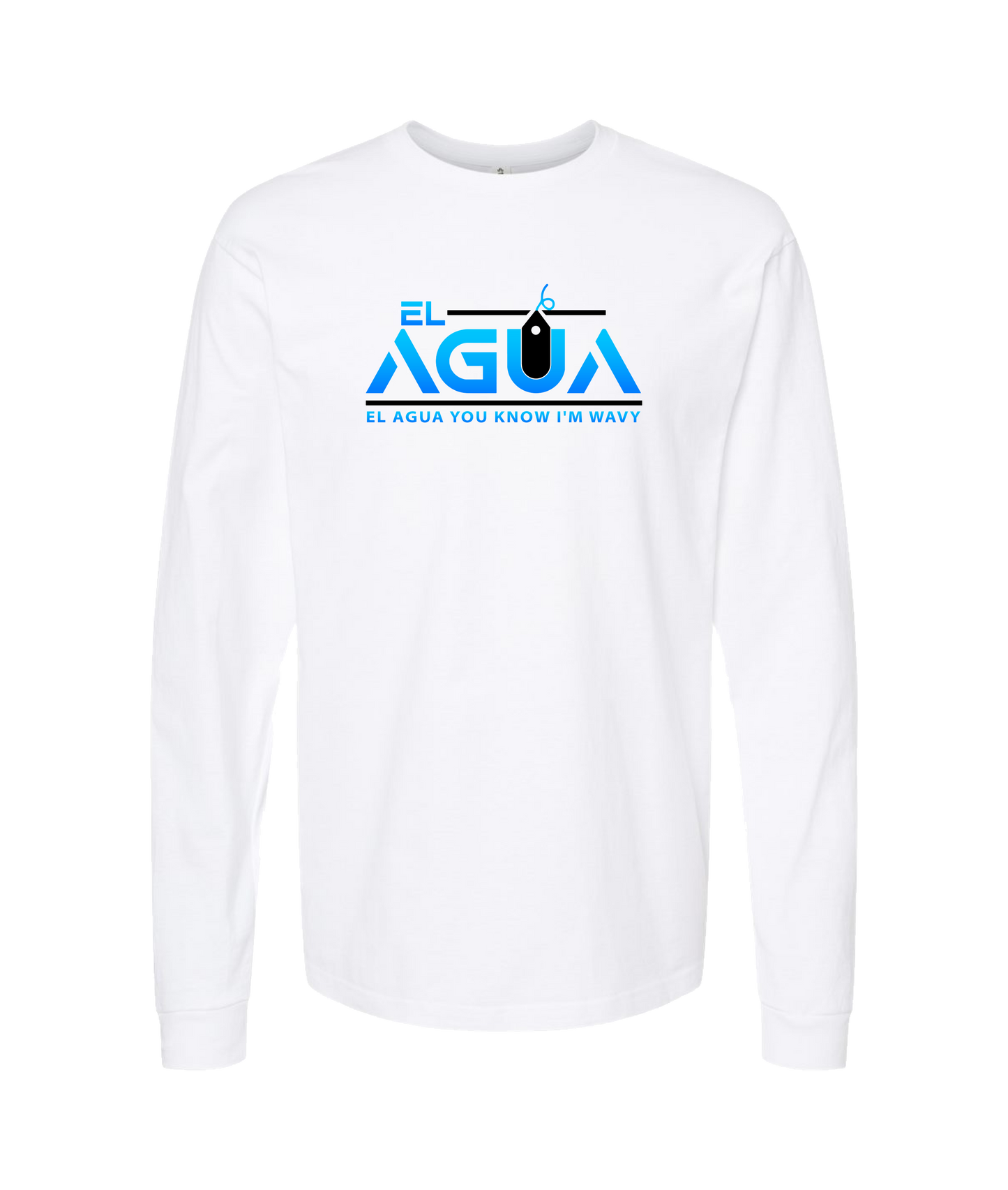 Shock - El AGUA - White Long Sleeve T
