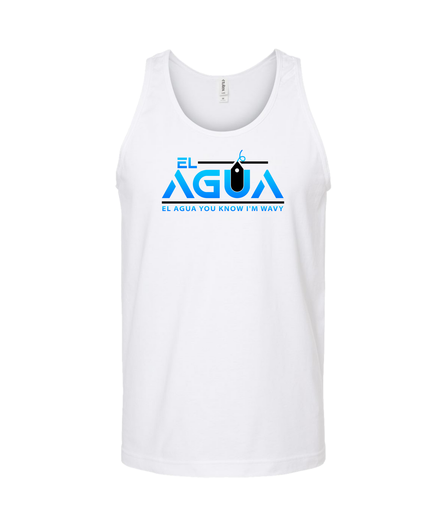 Shock - El AGUA - White Tank Top
