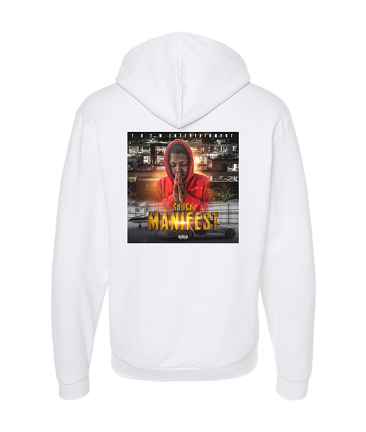 Shock - Shock Manifest - White Zip Up Hoodie