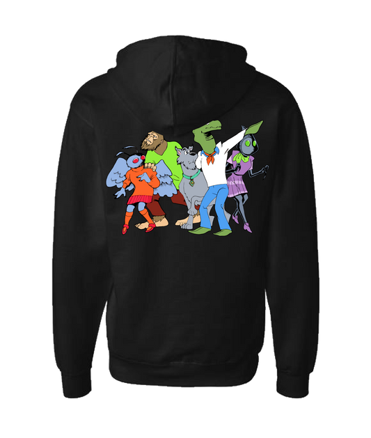 Shawn Langley - DESIGN 1 - Black Zip Up Hoodie