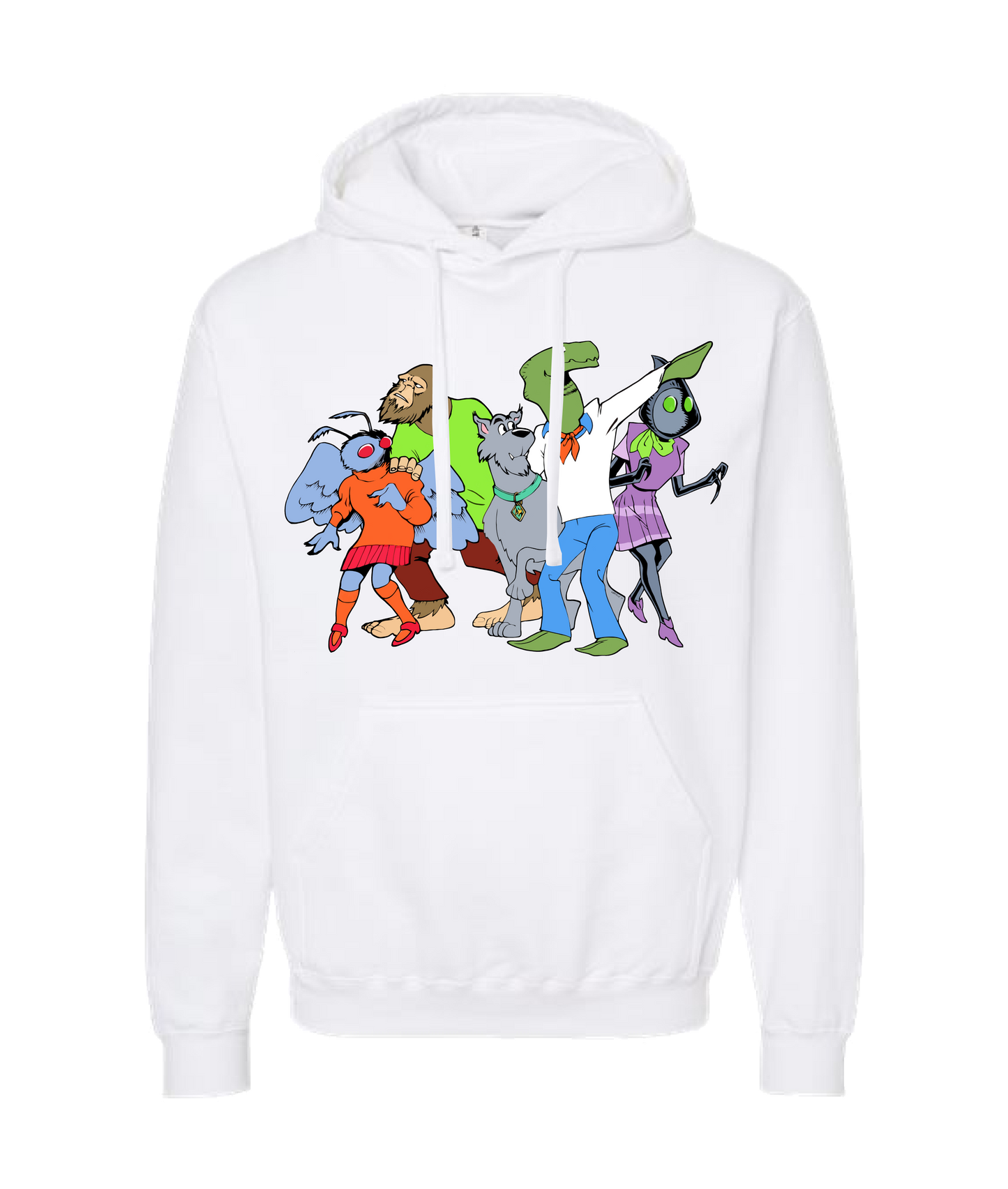 Shawn Langley - DESIGN 1 - White Hoodie