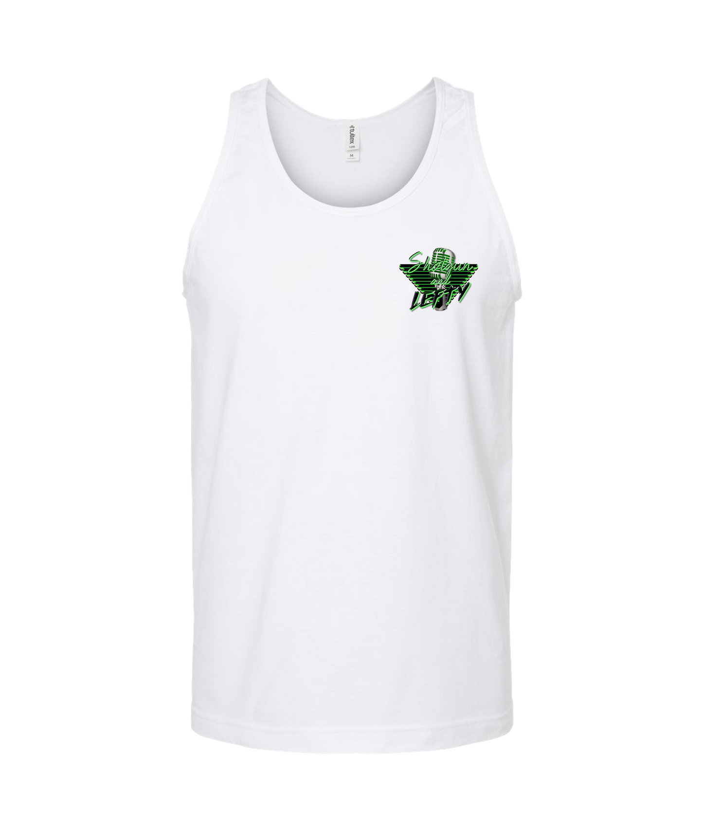 Shotgun & Lefty - DESIGN 1 - White Tank Top