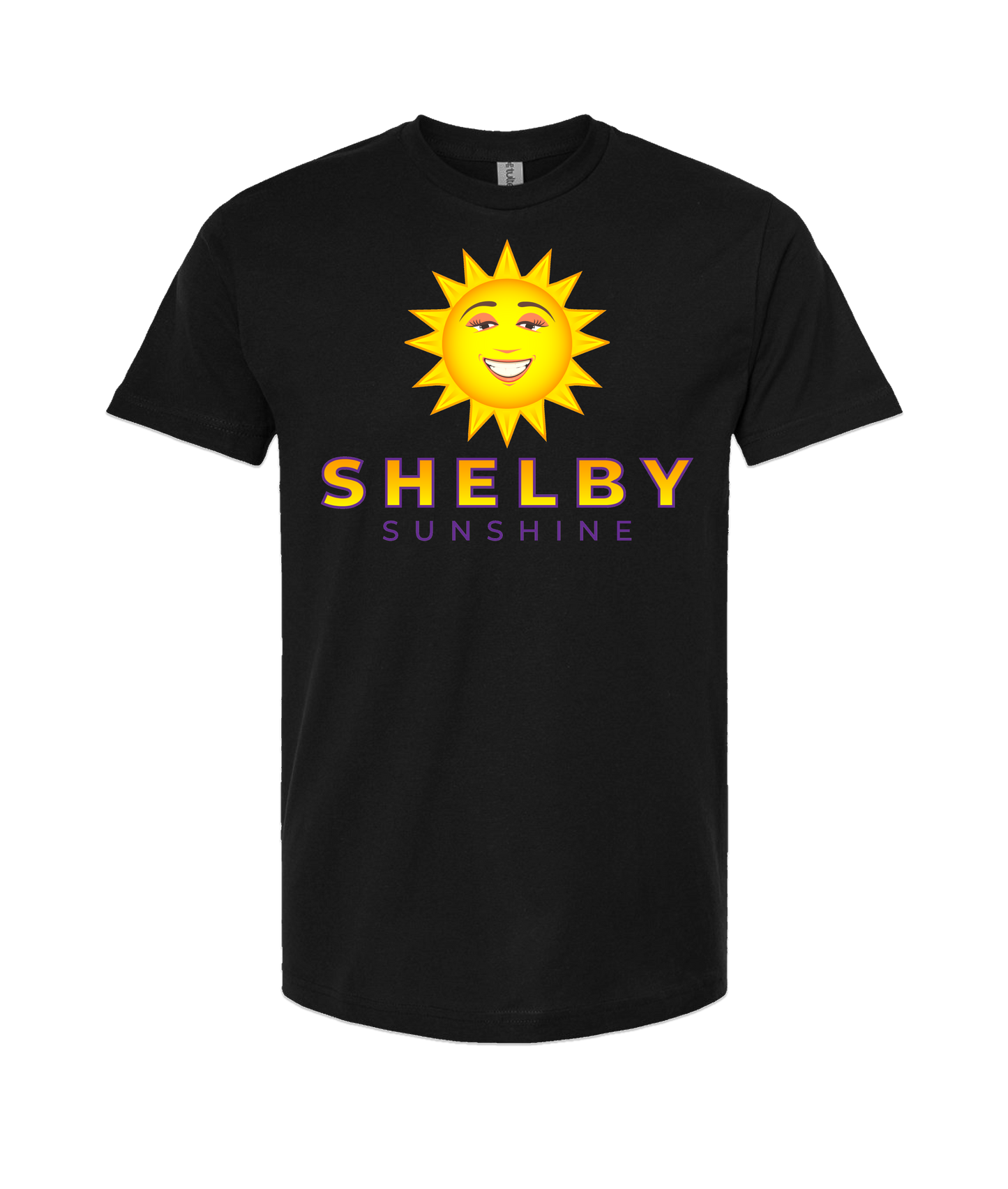 V-SHSUTOP - Shelby Sunshine - Black T-Shirt