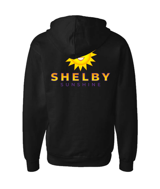 V-SHSUTOP - Shelby Sunshine - Black Zip Up Hoodie