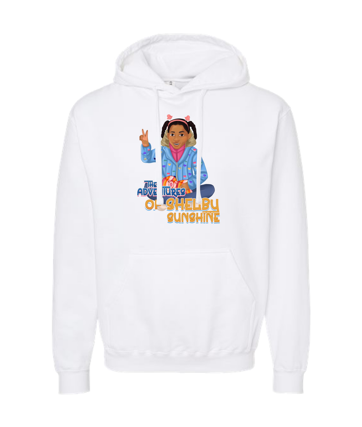 V-SHSUTOP - Shelby Sunshine - White Hoodie