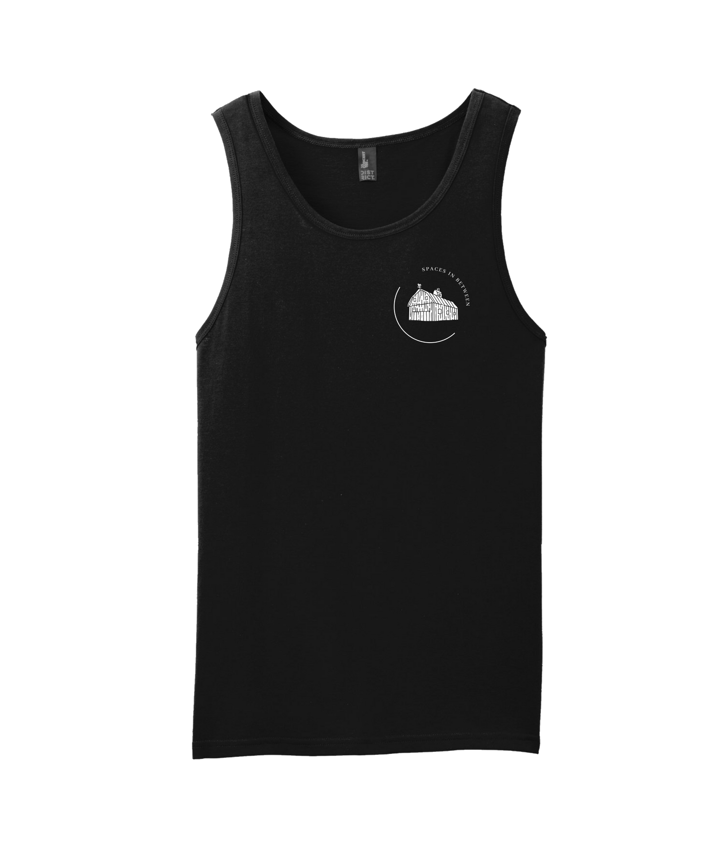 Spaces In Between - Barn - Black Tank Top