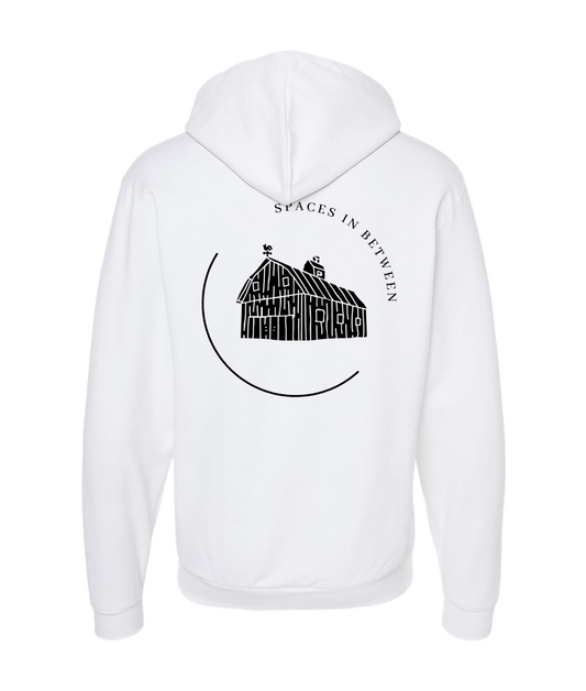 Spaces In Between - Barn - White Zip Up Hoodie