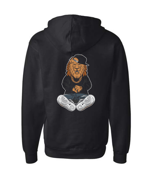 Street Lion Apparel - Street Lion - Black Zip Hoodie