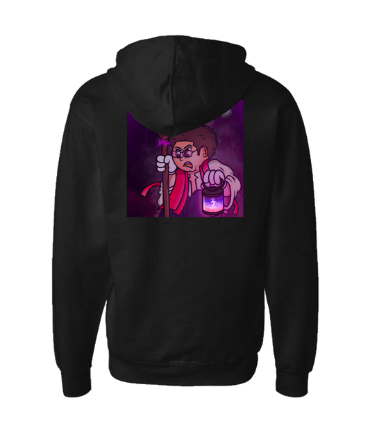 Sleep Sinatra - Guy - Black Zip Up Hoodie