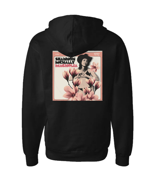 Shannon McNally - MAGNOLIA - Black Zip Up Hoodie