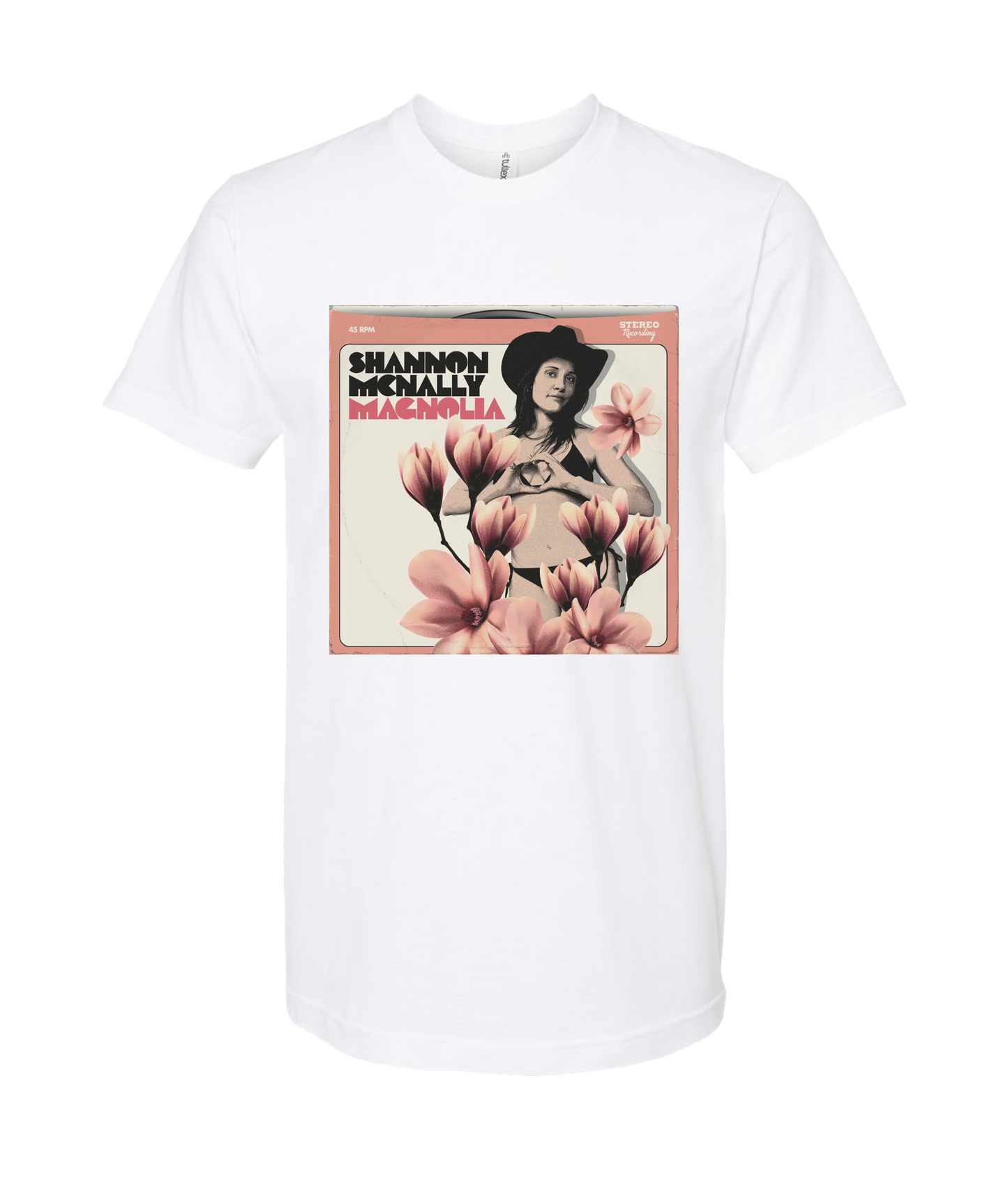 Shannon McNally - MAGNOLIA - White T Shirt