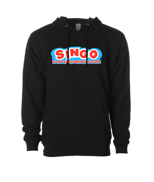 Singo Music Bingo - PlaySingoBingo.com - Black Hoodie