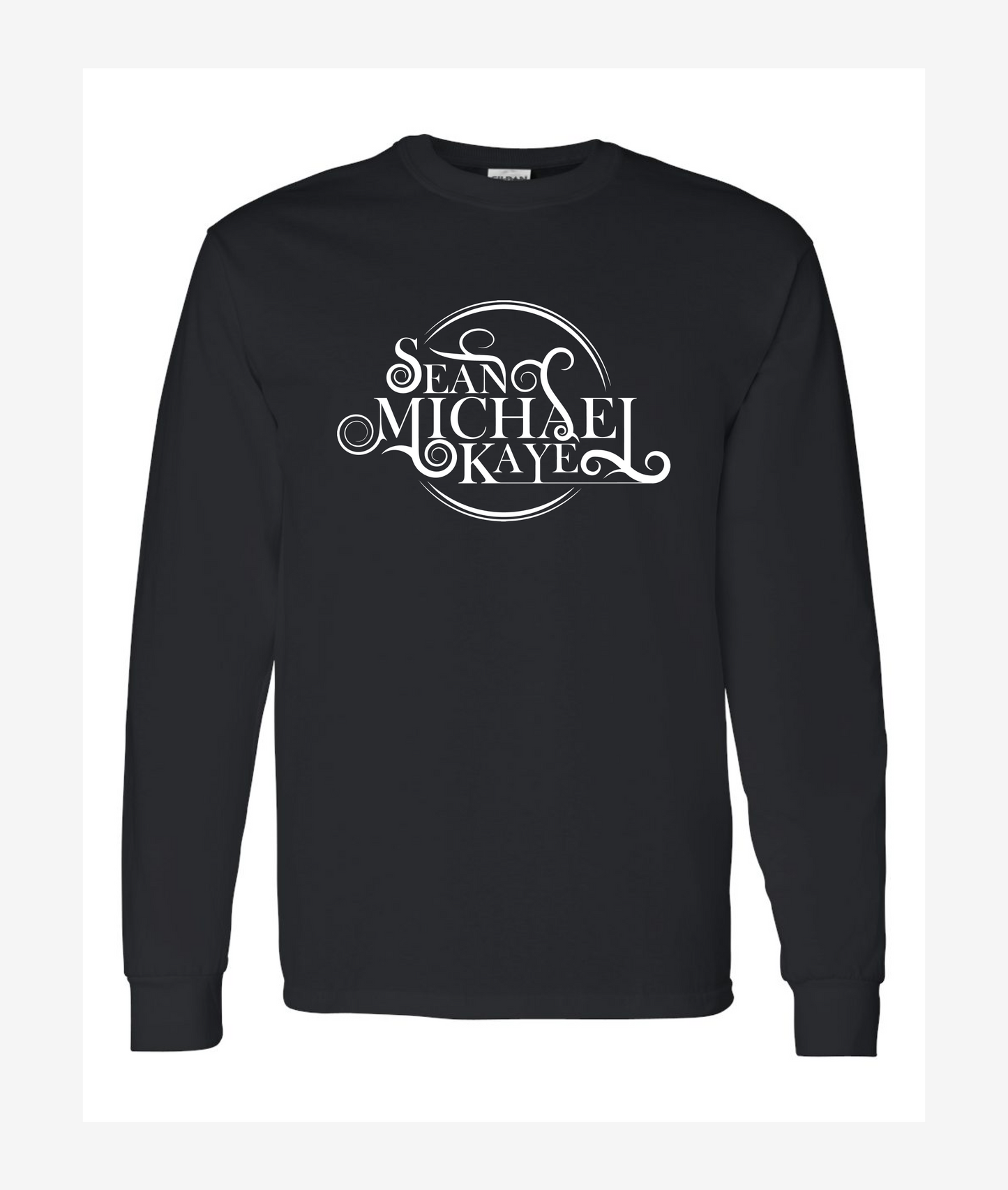 Sean Michael kaye Logo Black Long Sleeve T