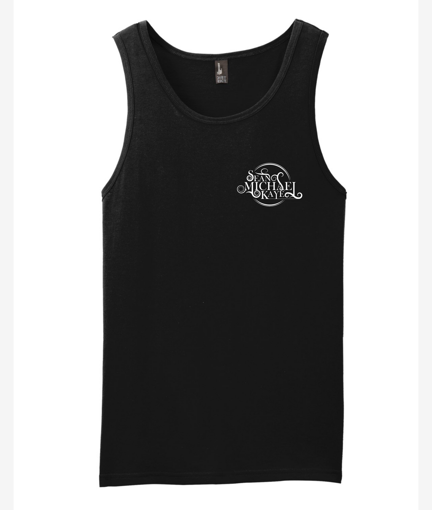 Sean Michael kaye Logo Black Tank Top