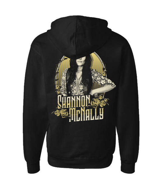 Shannon McNally - Shannon - Black Zip Up Hoodie