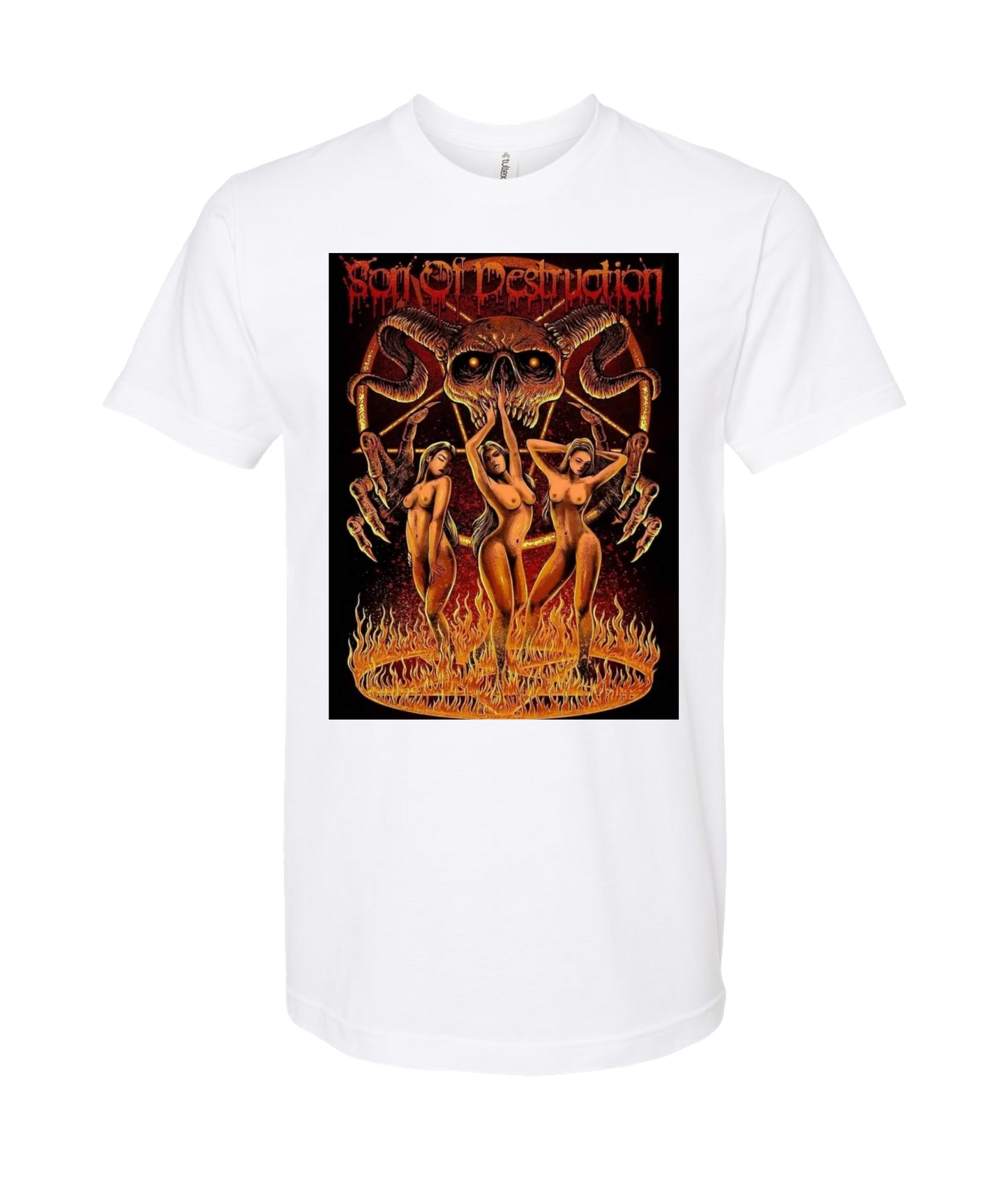 SonOfDestruction - Destruction Designed - White T Shirt